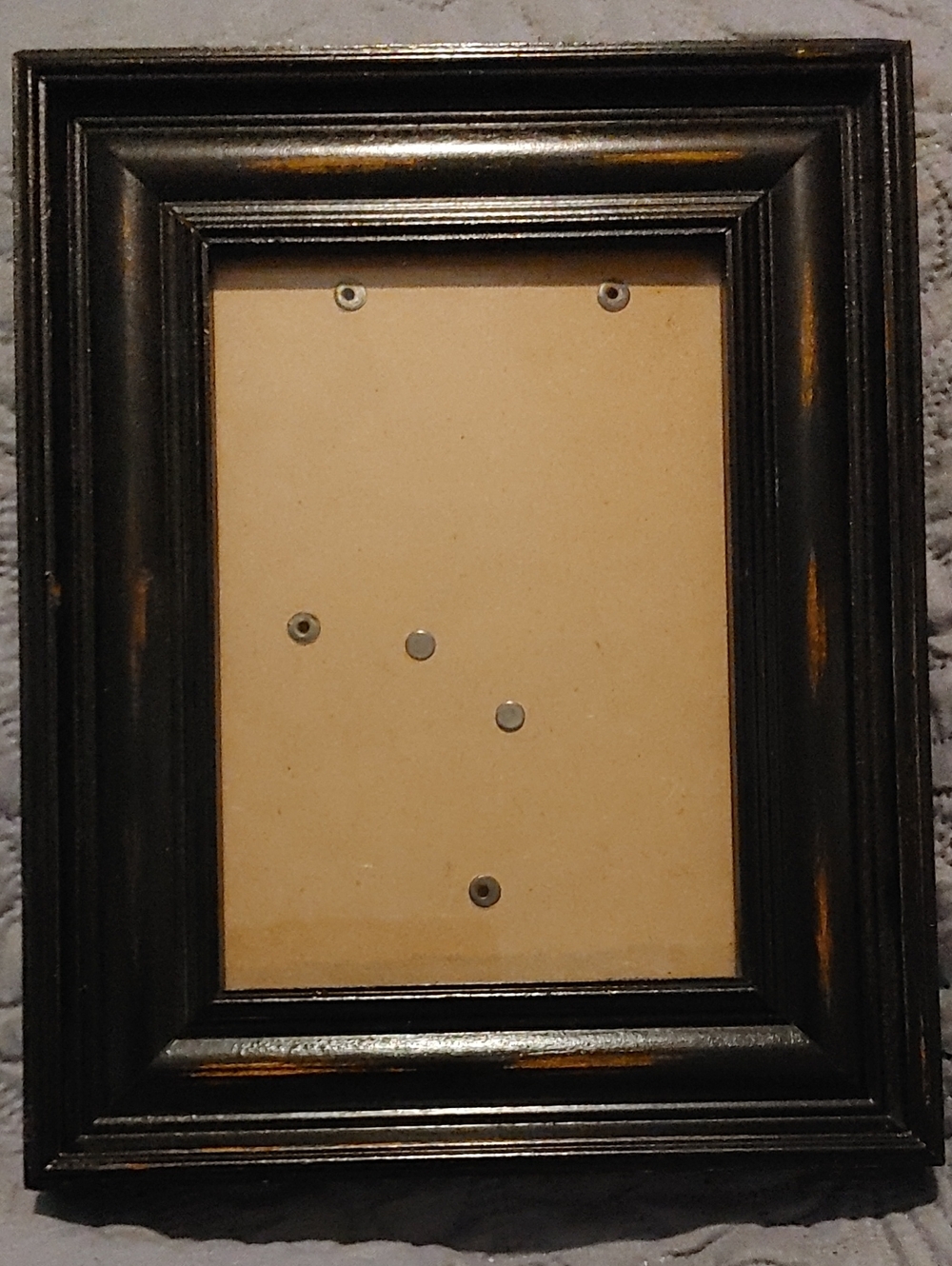 ✅$12 Add On Black Distressed Wood Picture Frame - Unbranded